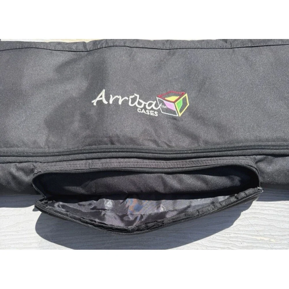 Aribba 425 Soft Linear Light Fixture Carrying Case Bag Black Padded Gear Storage